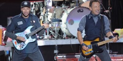 Tom Morello and Bruce Springsteen