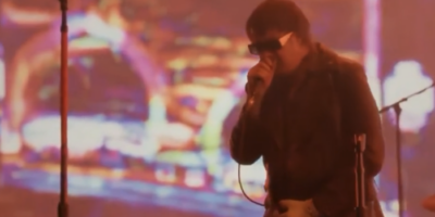 The Strokes' Julian Casablancas at Coachella