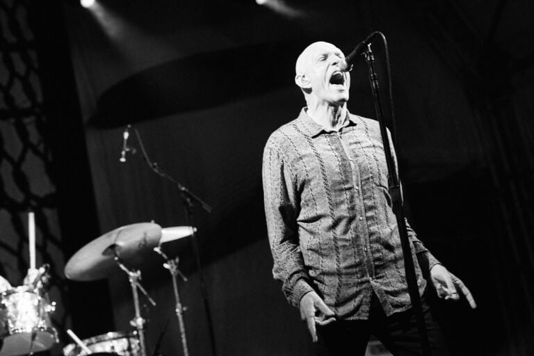 Peter Garrett on stage