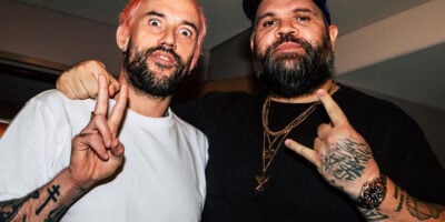 BIG NOTER Briggs with IDLES Joe Talbot
