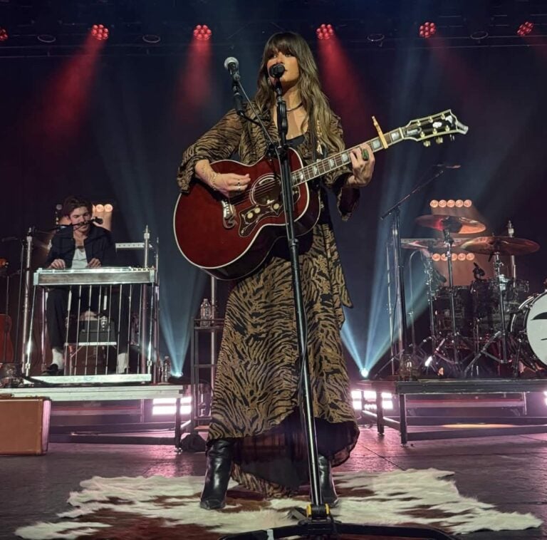Ella Langley performing in Grand Rapids, Michigan, in February 2025.