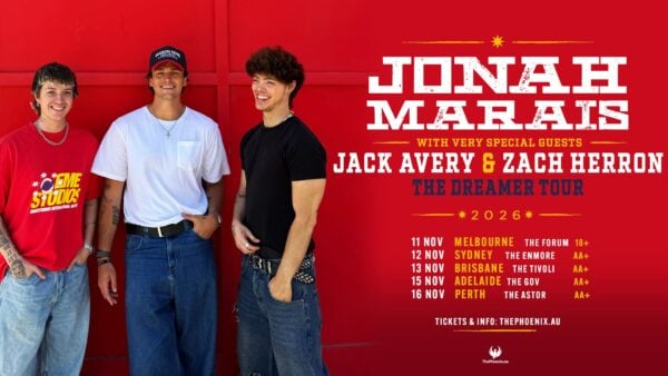 Jonah Marais 2026 Australian tour