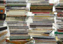 Stacks of CDs
