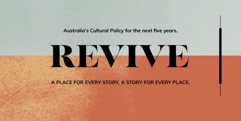 Revive Australia's cultural policy