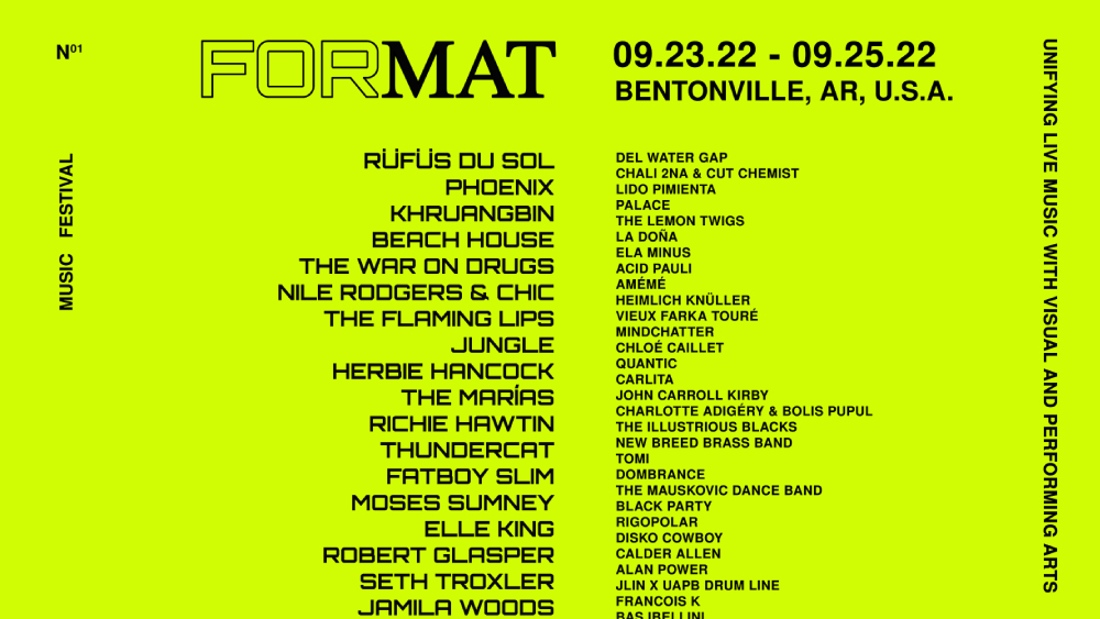 Format, New Festival With War on