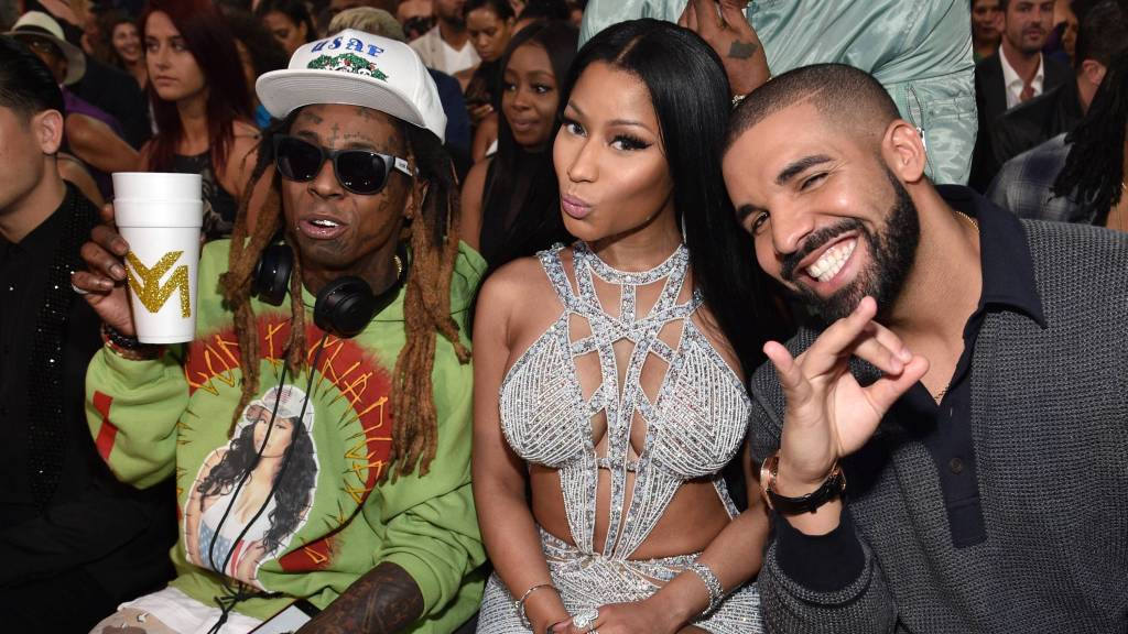 Drake, Nicki Minaj and Lil Wayne