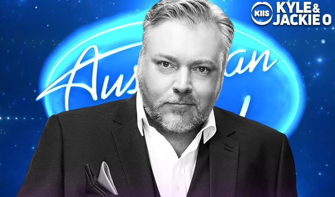 Kyle Sandilands superimposed over the Australian