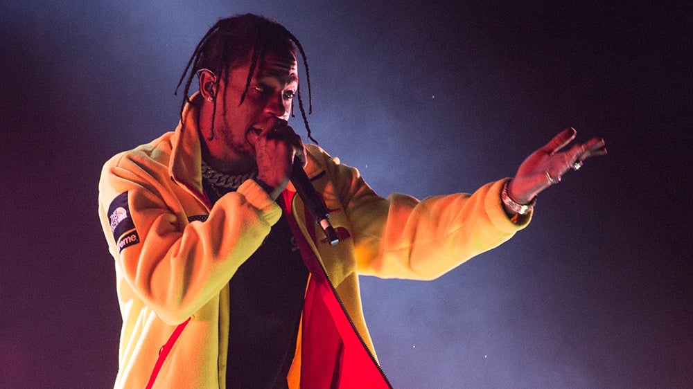 Travis Scott Performs First Solo Headline