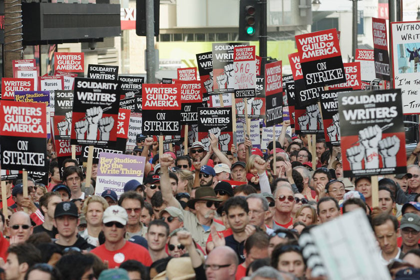 U.S. writers strike