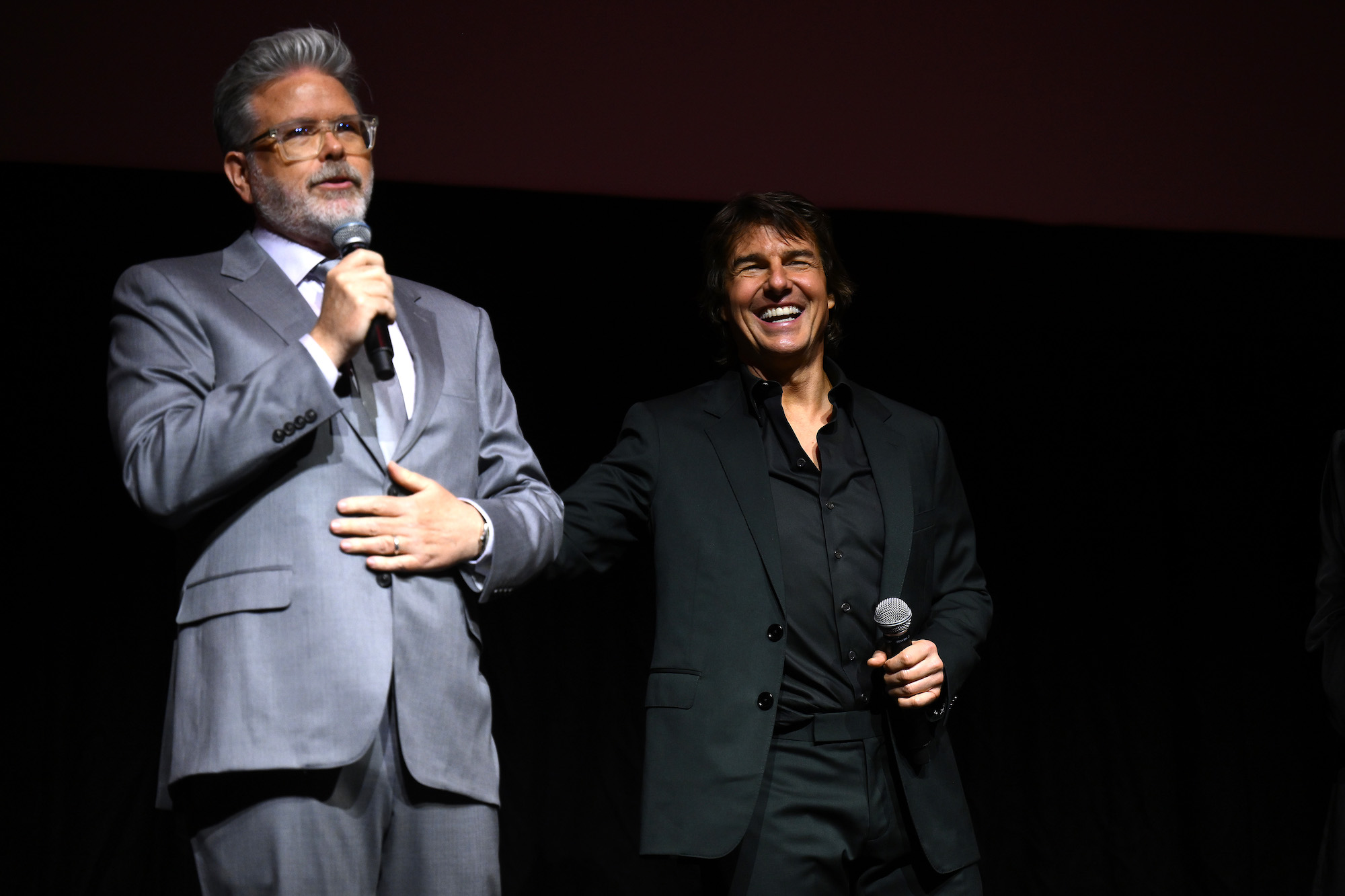 Tom Cruise and Christopher McQuarrie