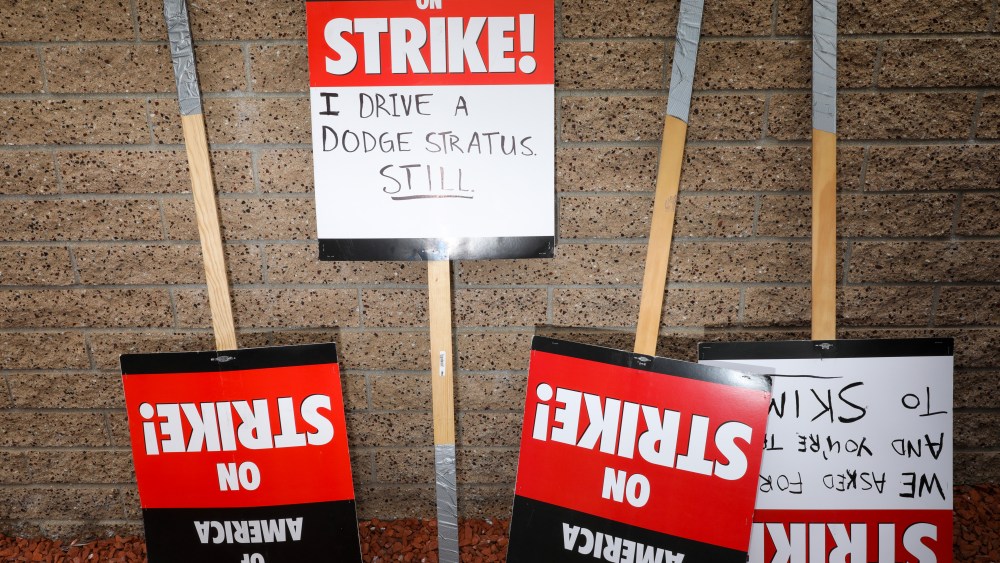 Writers strike