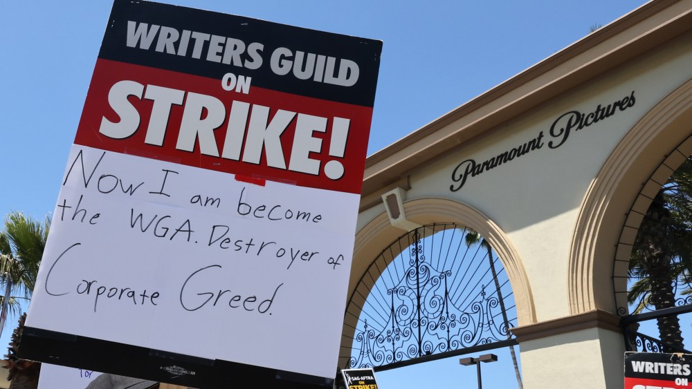 Writers strike