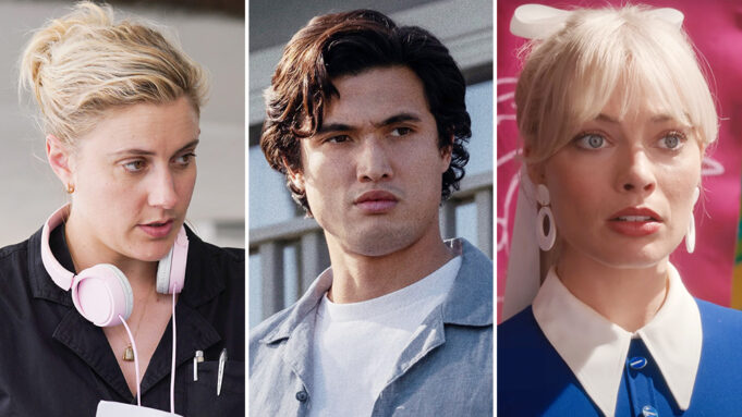 Greta Gerwig, Charles Melton and Margot