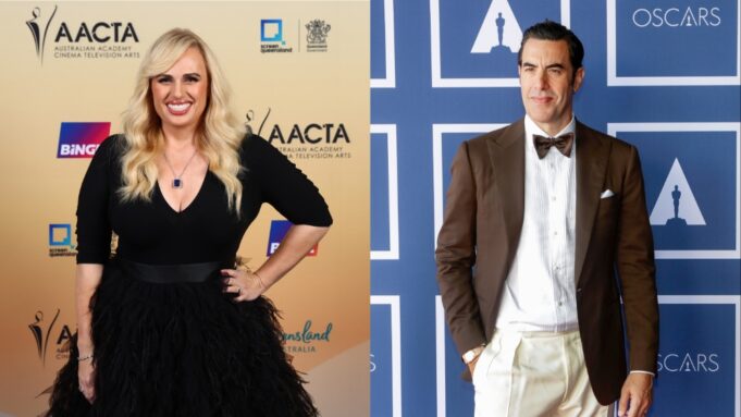 Rebel Wilson and Sacha Baron Cohen