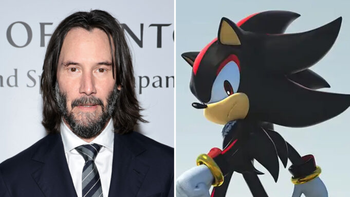 Keanu Reeves and Sonic