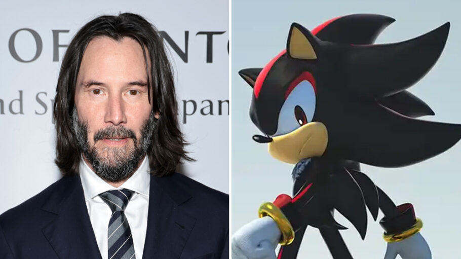 Keanu Reeves and Sonic