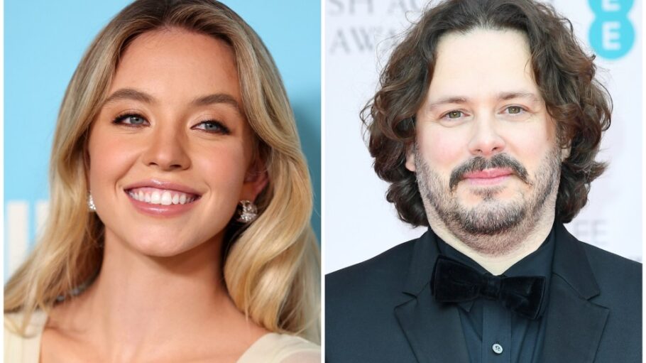 Sydney Sweeney and Edgar Wright