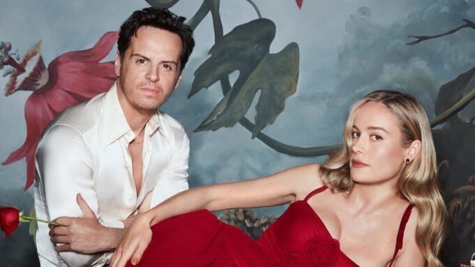 Andrew Scott and Brie Larson