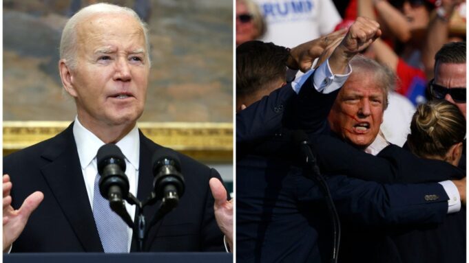 Joe Biden and Donald Trump