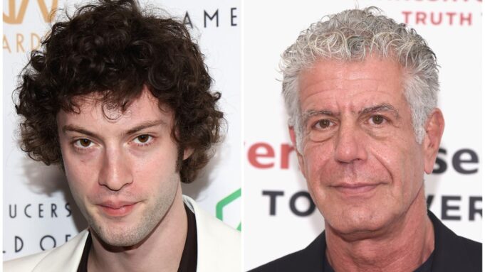 Dominic Sessa and Anthony Bourdain