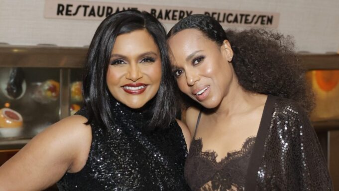 Mindy Kaling and Kerry Washington