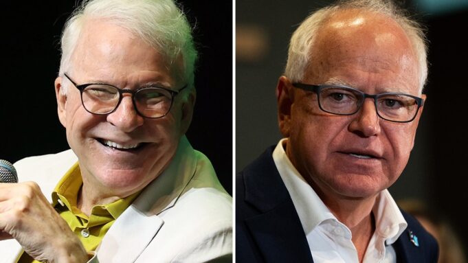 Steve Martin and Tim Walz