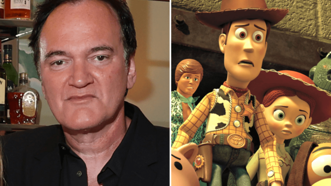 Quentin Tarantino and Toy Story