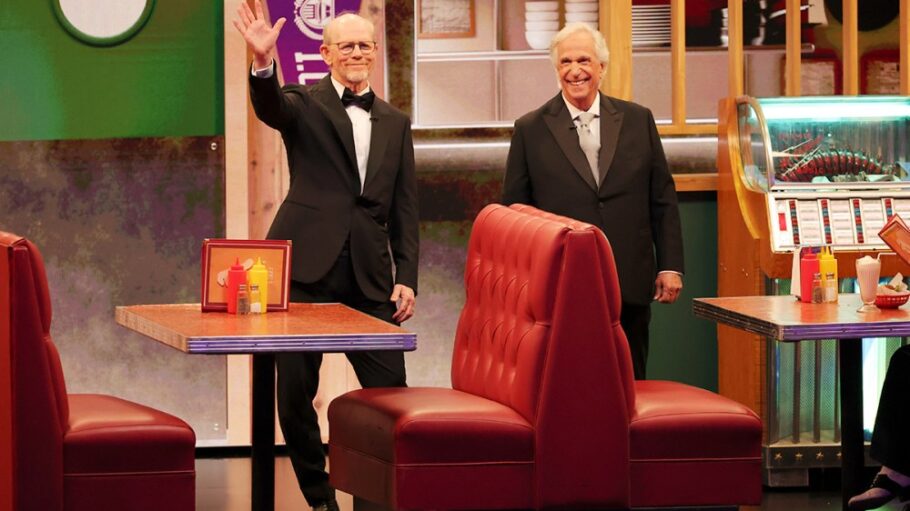 Ron Howard and Henry Winkler at