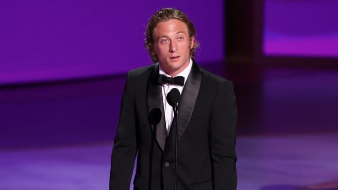 Jeremy Allen White at the Emmys