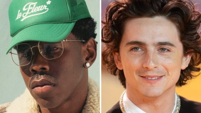 Tyler, the Creator and Timothée Chalamet