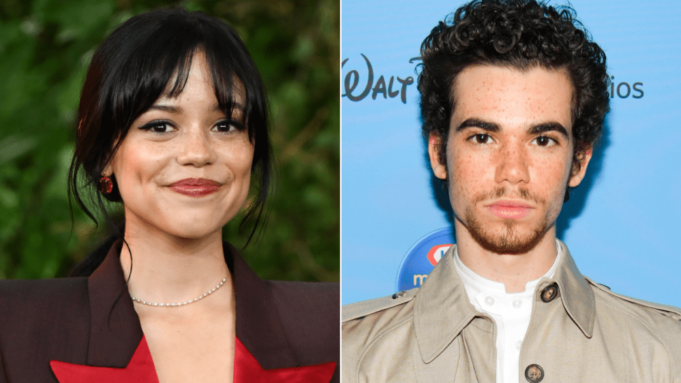 Jenna Ortega and Cameron Boyce