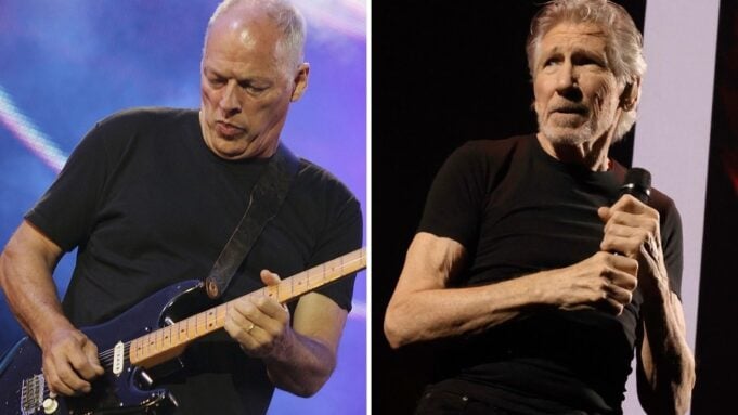 Pink Floyd's David Gilmour and Roger