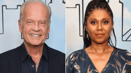 Kelsey Grammer and Toks Olagundoye