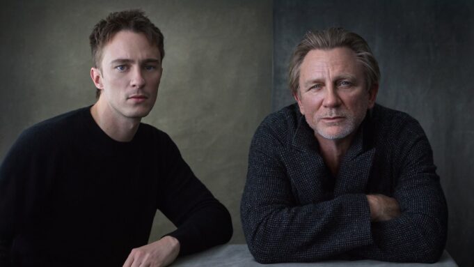 Drew Starkey and Daniel Craig