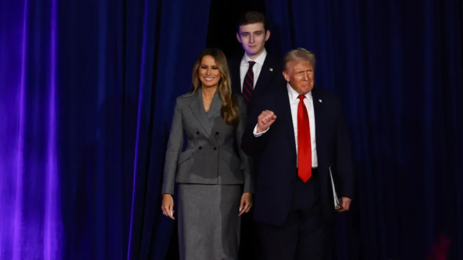 Donald and Melania Trump