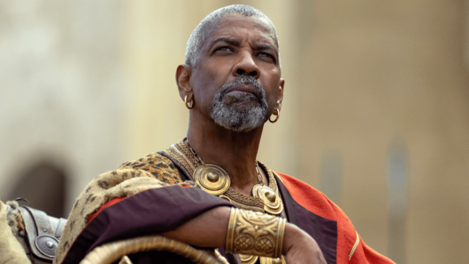 Denzel Washington in Gladiator II