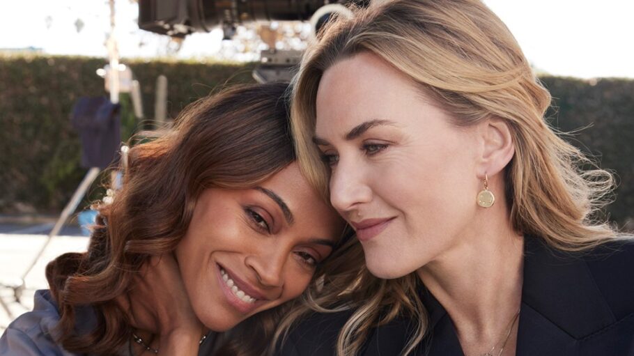 Zoe Saldaña and Kate Winslet