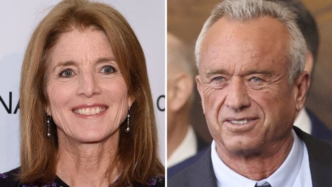 Caroline Kennedy and RFK Jr.