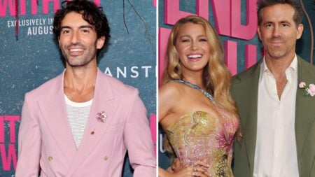 Justin Baldoni, Blake Lively and Ryan