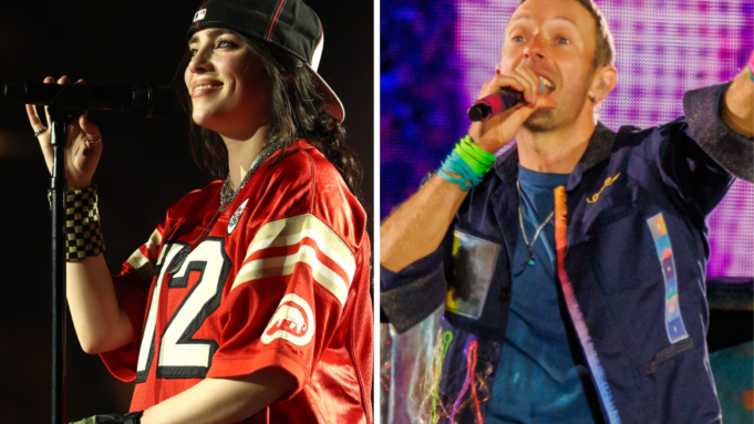 Billie Eilish and Coldplay are embracing