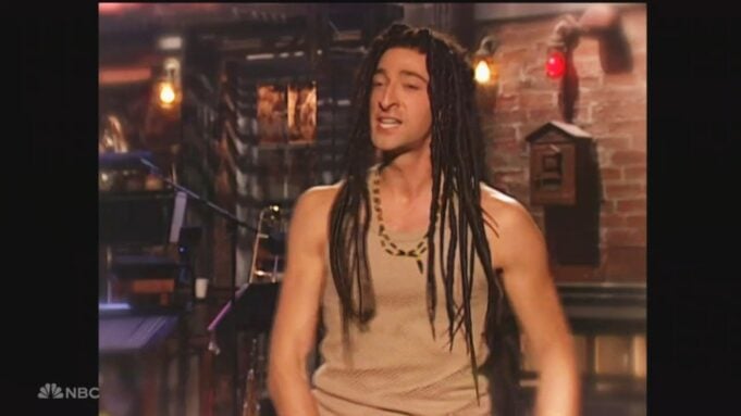 Adrien Brody on SNL