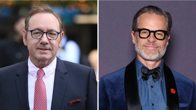 Kevin Spacey and Guy Pearce