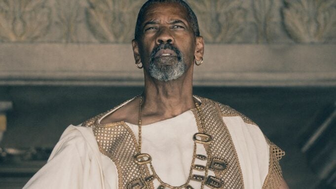 Denzel Washington in Gladiator II