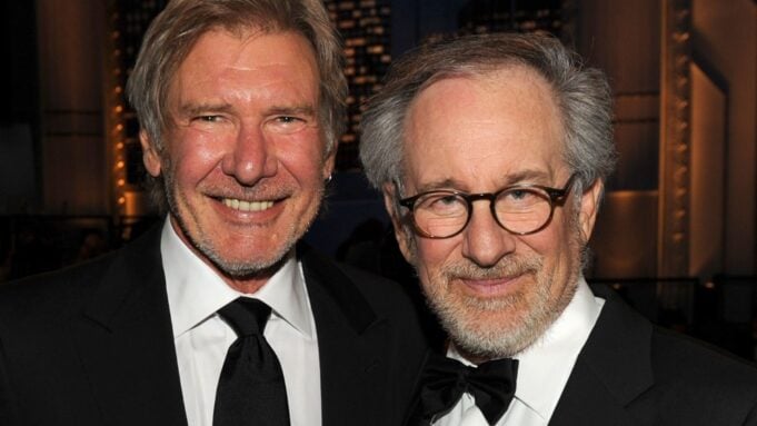 Harrison Ford and Steven Spielberg