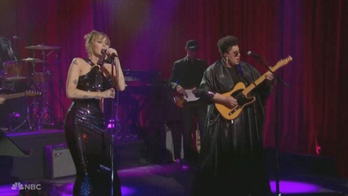 Miley Cyrus and Brittany Howard on