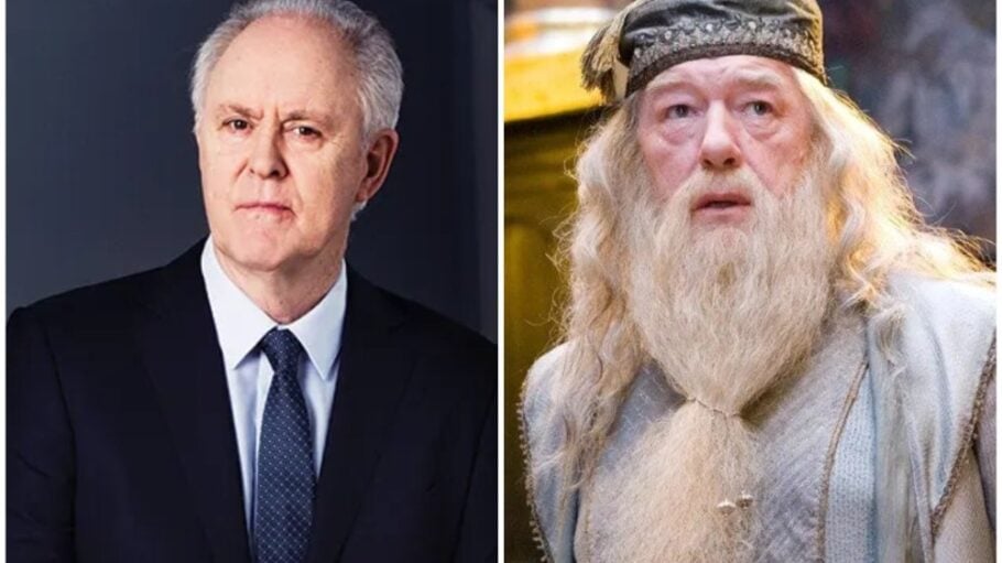John Lithgow and Professor Dumbledore
