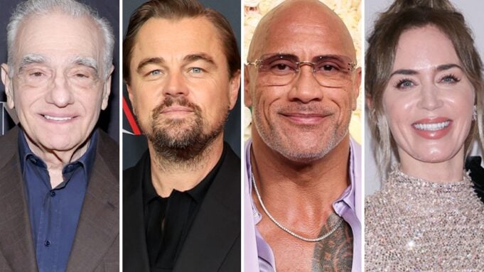 Martin Scorsese, Leonardo DiCaprio, Dwayne Johnson