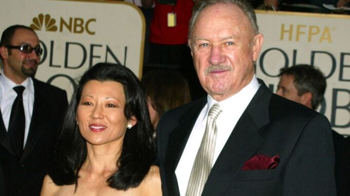 Gene Hackman and his wife Betsy