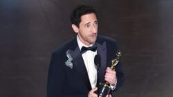 Adrien Brody at the Oscars