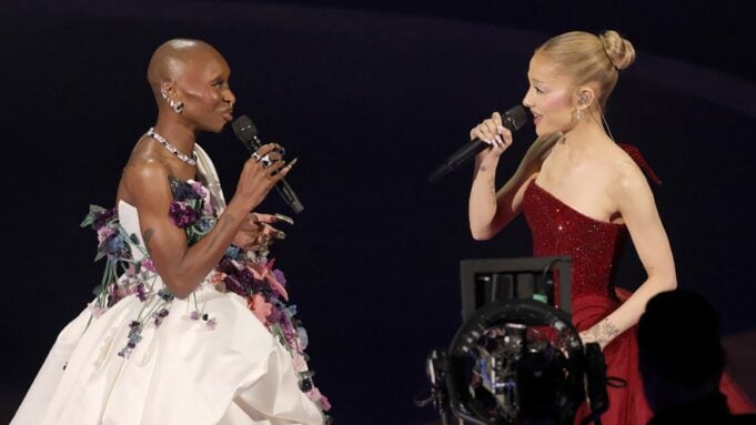 Cynthia Erivo and Ariana Grande